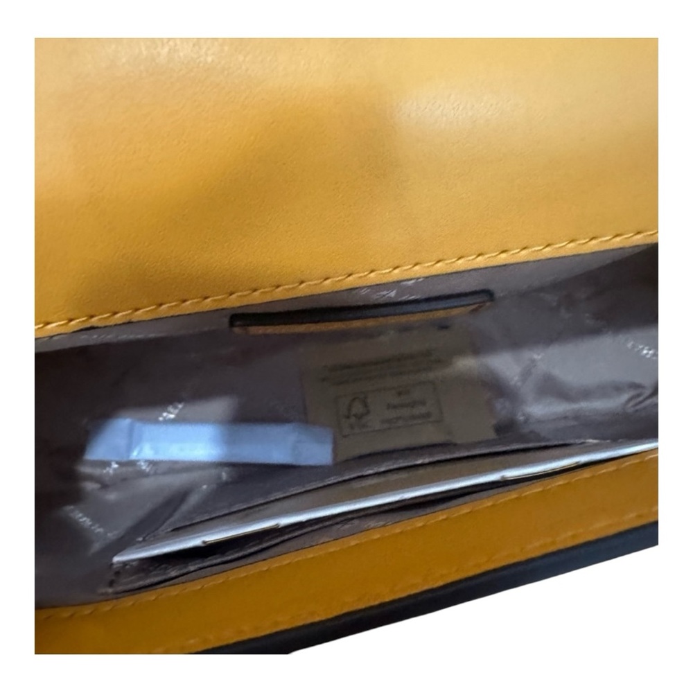 ✨💎BNWT💎✨ Michael Kors Jet Set Crossbody Small in Mustard Leather - Picture 5 of 5